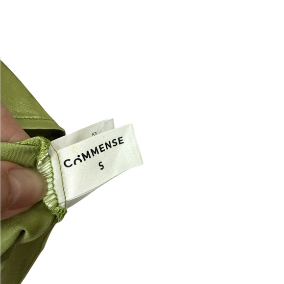 Commense Satin Floral Appliqué Mini Slip Dress, Size S - Picture 6 of 7